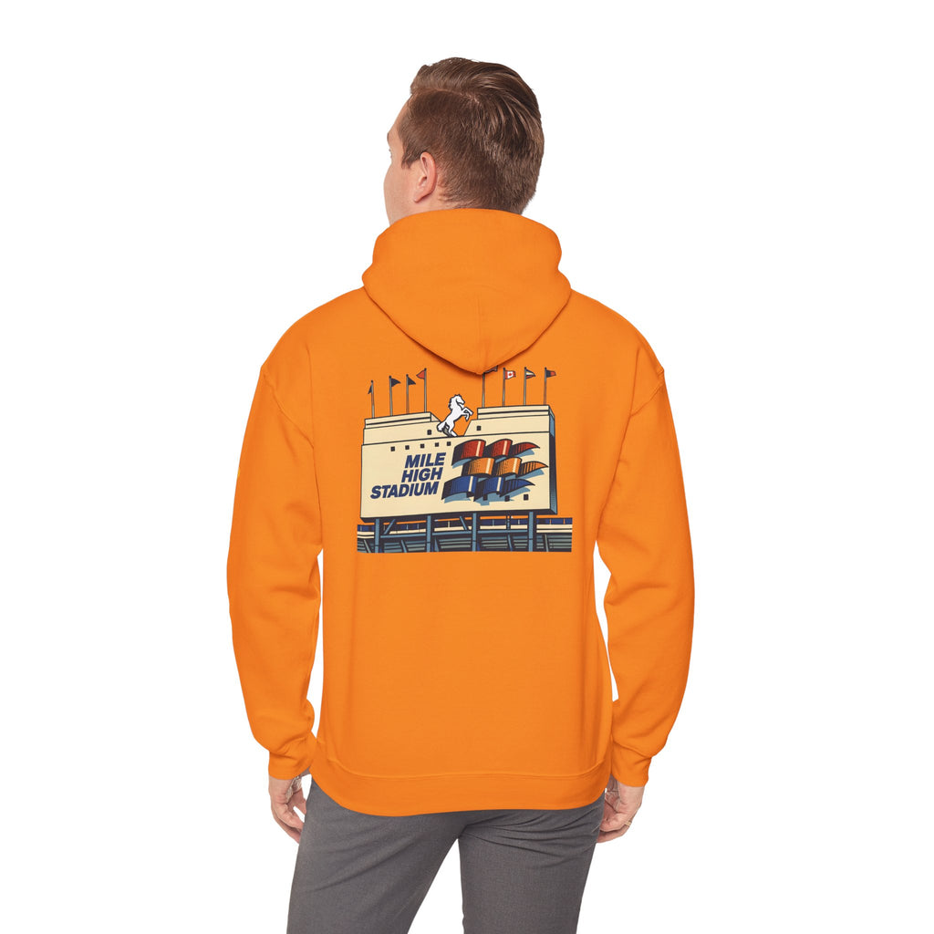 MILE HIGH STADIUM | Unisex Heavy Blend™ Hooded Sweatshirt