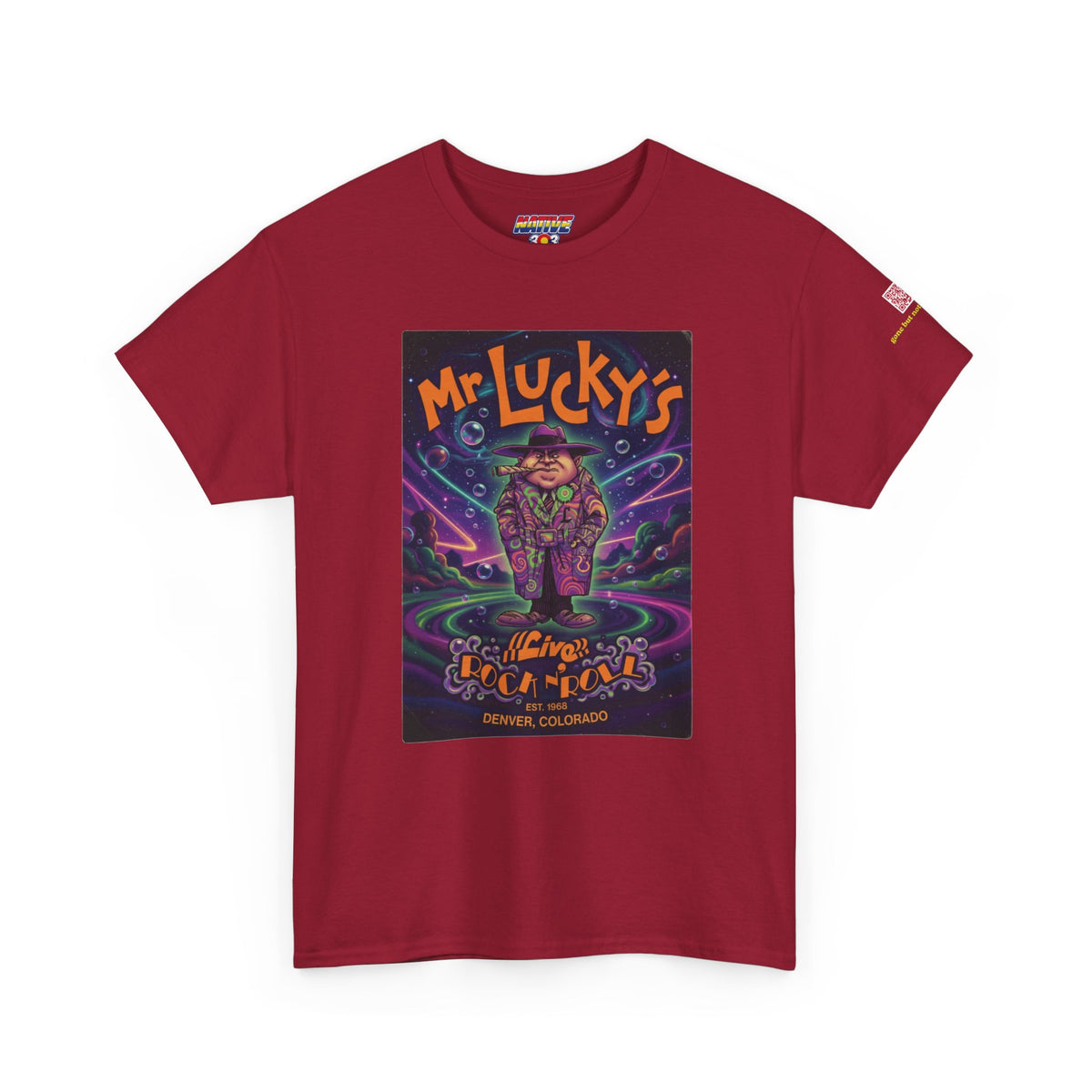 Mr Luckys black light acid trip - vintage Metro Denver gear