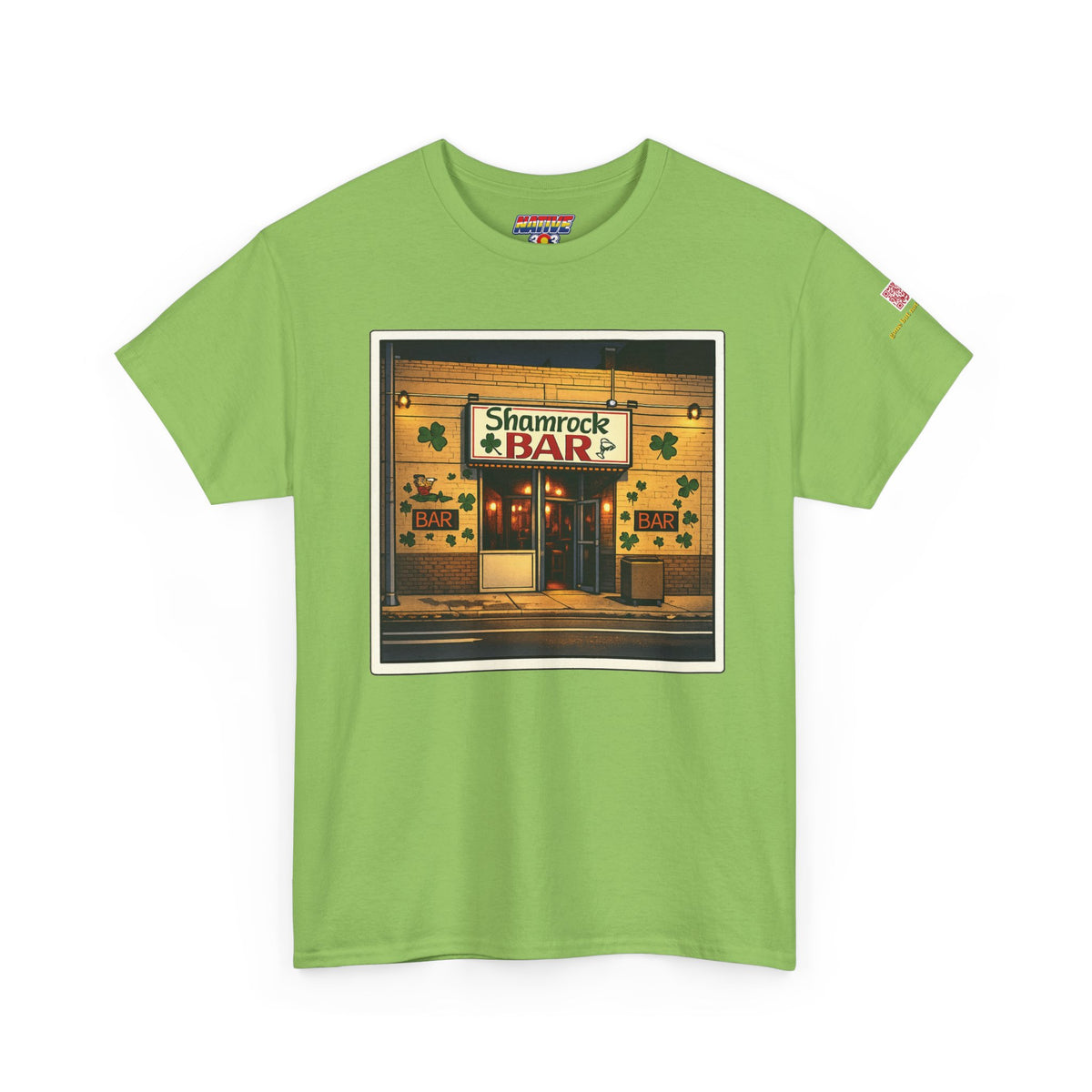 Shamrock Bar (nightscene) - vintage Colorado gear