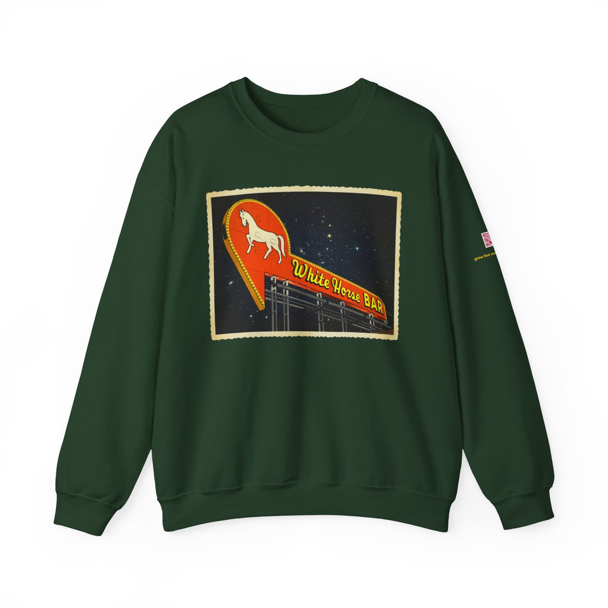 White Horse Bar sign | Native303 Sweatshirt