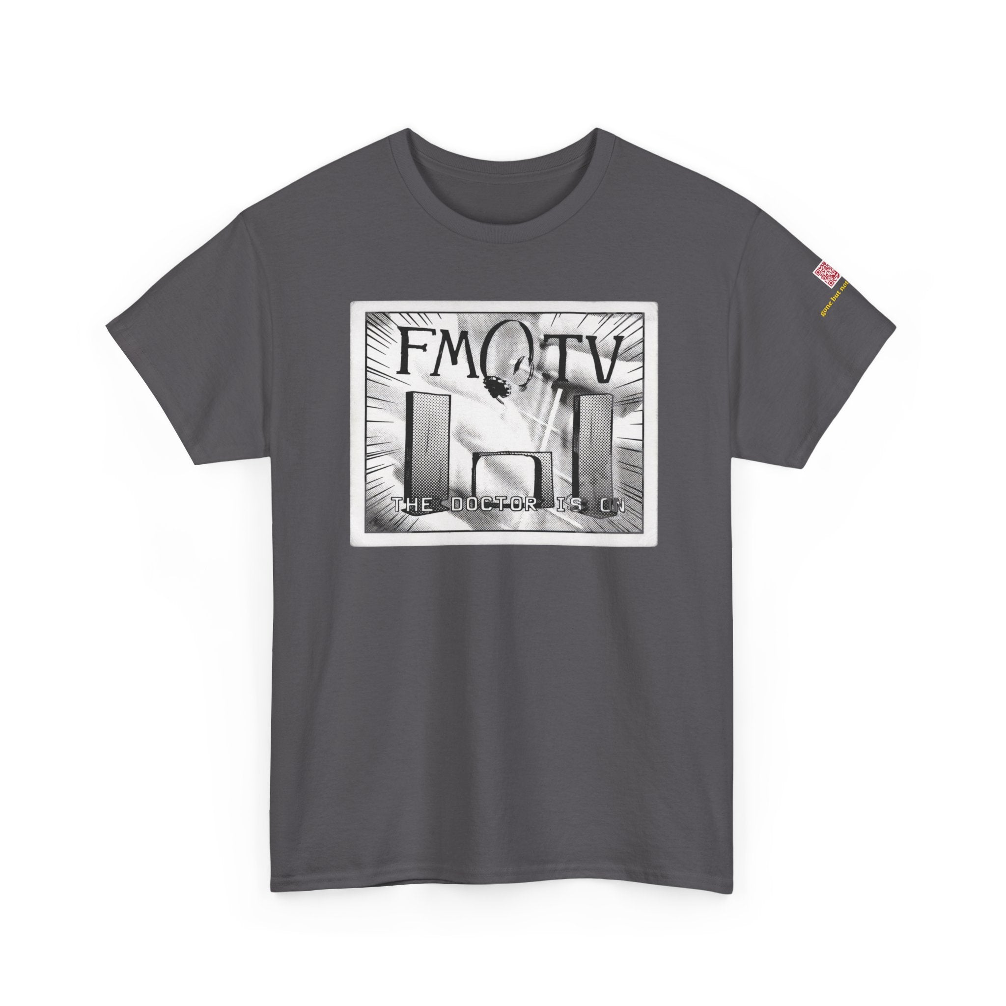 FM/TV (B/W comic style) - vintage Denver gear
