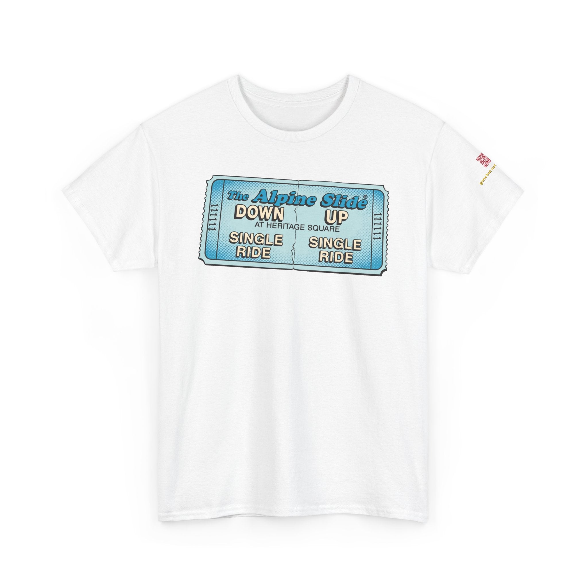 Alpine Slide comic style design- vintage Denver gear