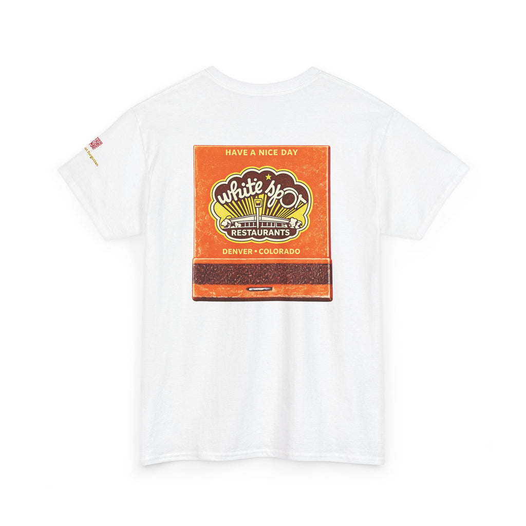 WHITE SPOT matchbook- Wear Colorado's Greatest Hits