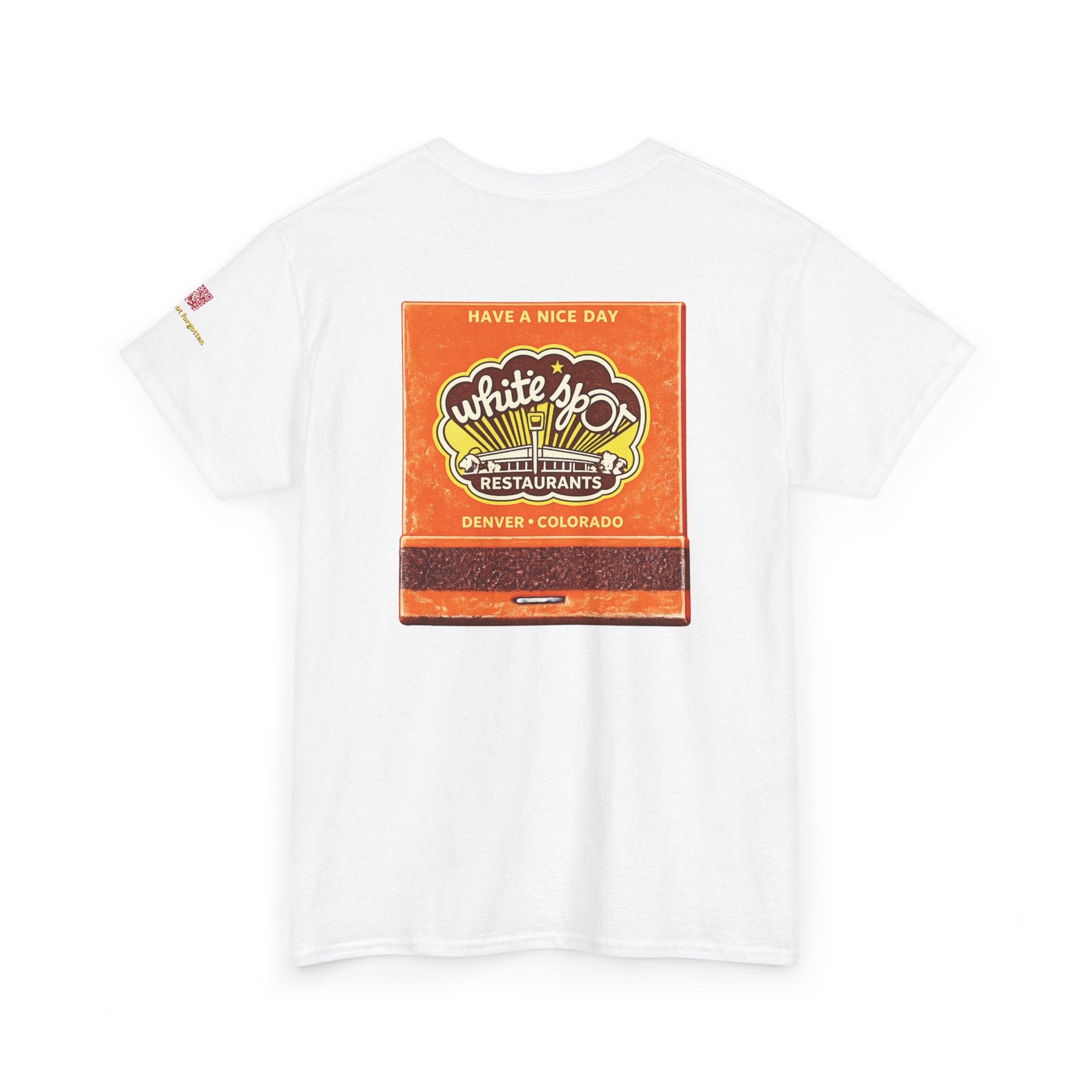 WHITE SPOT matchbook- Wear Colorado's Greatest Hits