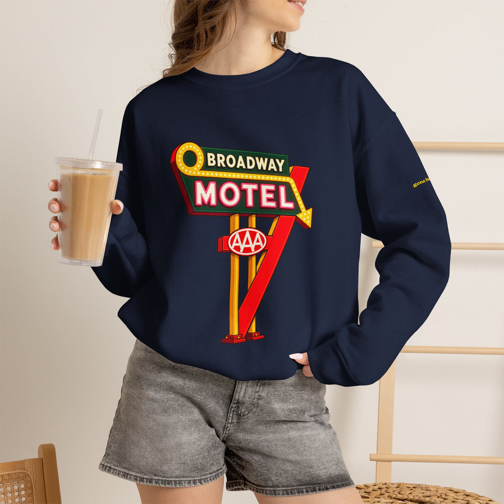 Broadway Motel sign | Native303 Sweatshirt