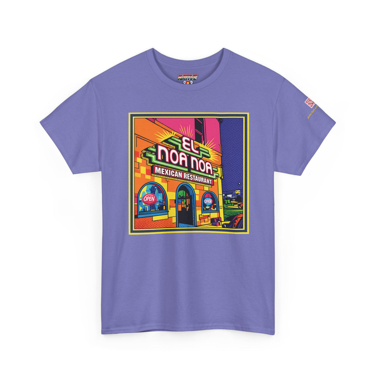 El Noa Noa -neon- Mexican restaurant - vintage Denver gear