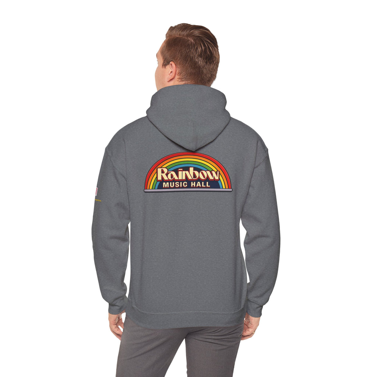 RAINBOW MUSIC HALL | Unisex Heavy Blend™ Hooded Sweatshirt