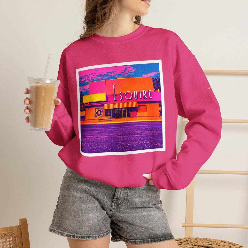 Esquire Theater (pop-art style)| Native303 Sweatshirt