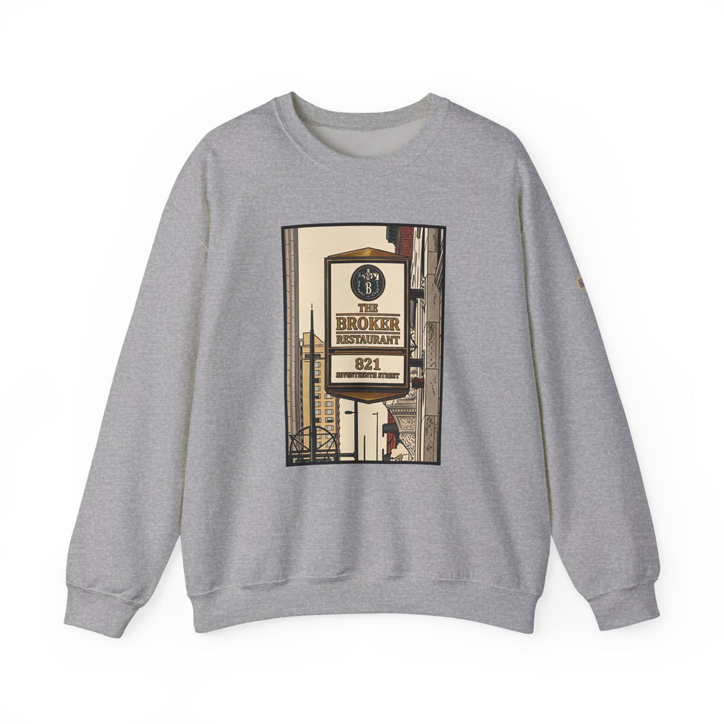 Broker Restaurant sign | Native303 Sweatshirt