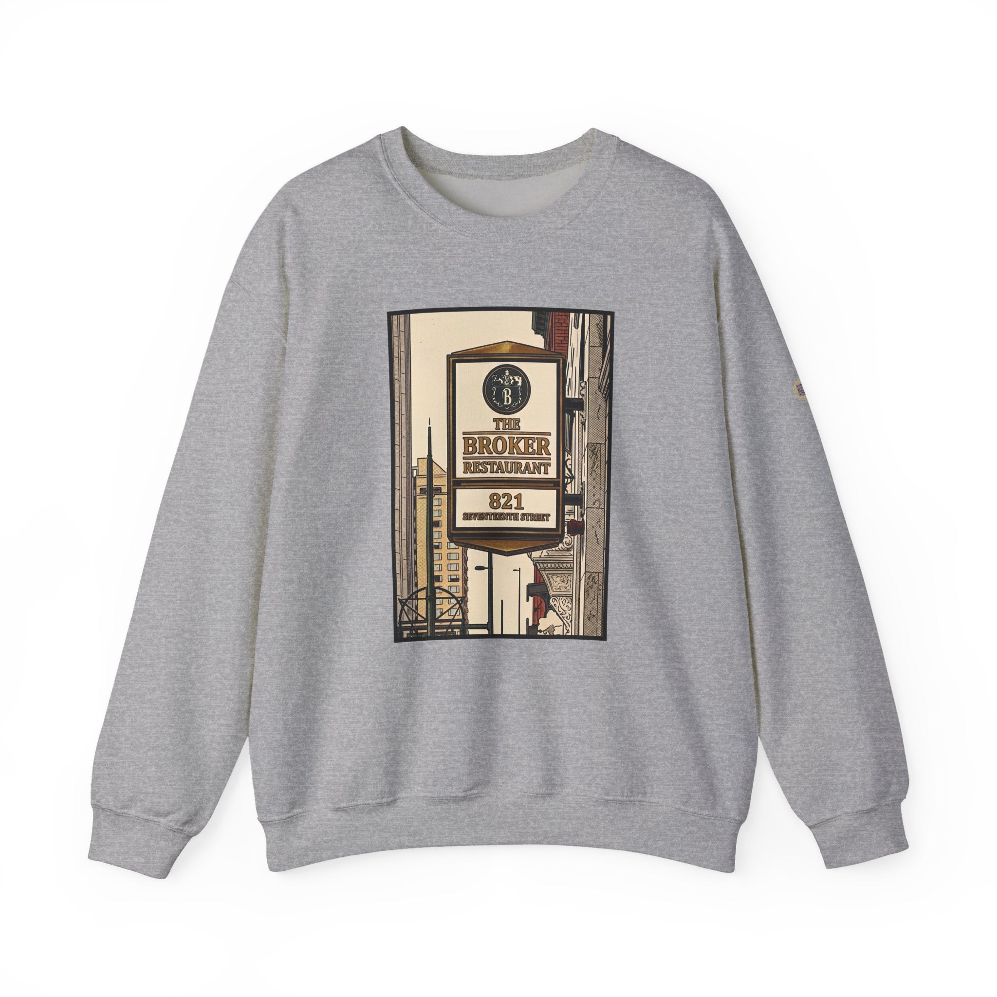 Broker Restaurant sign | Native303 Sweatshirt