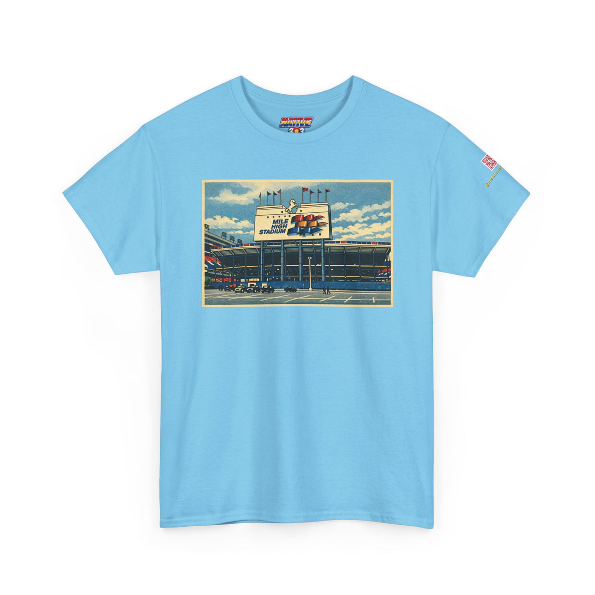 Mile High Stadium - retro pop-art imagining - vintage Denver gear