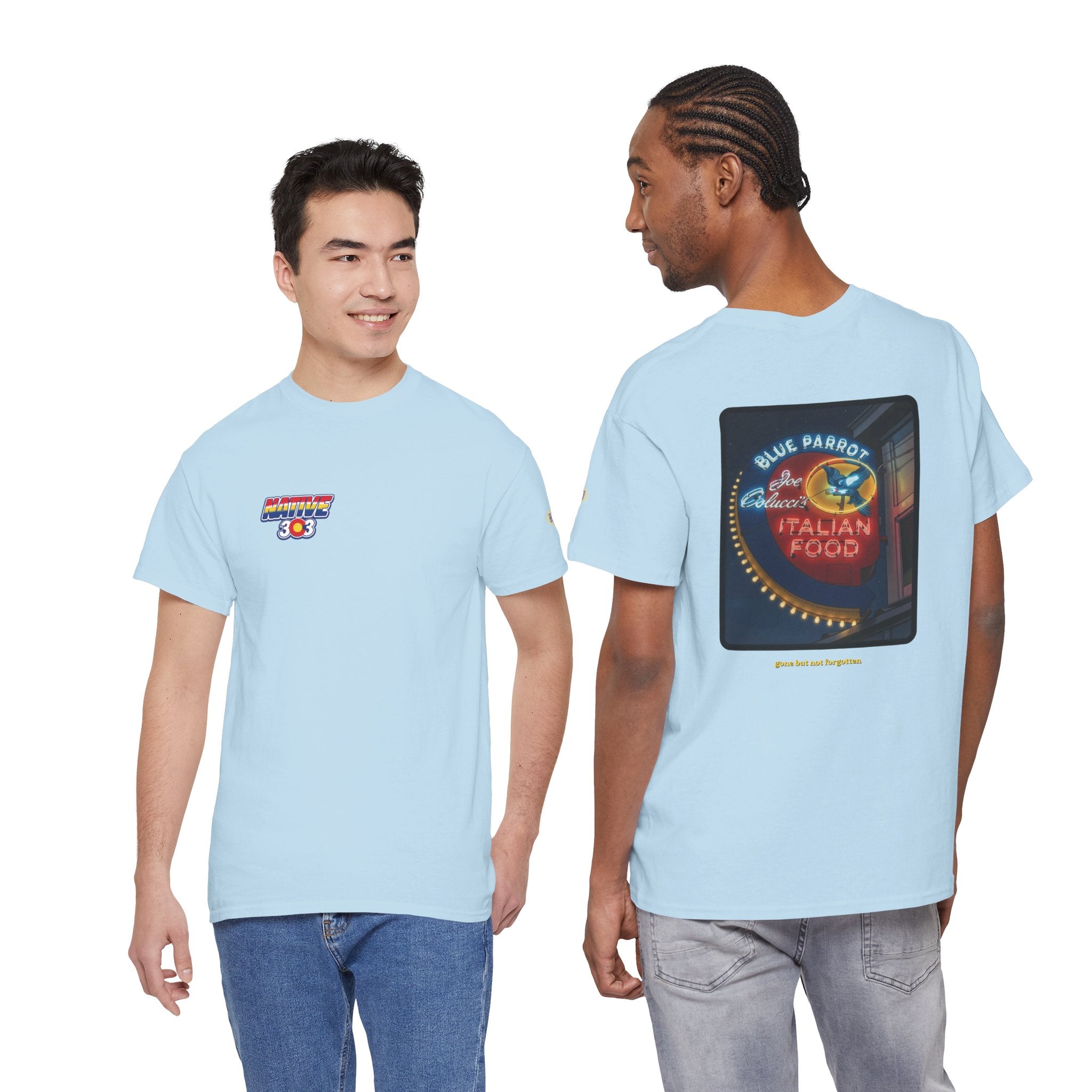 BLUE PARROT - vintage Denver gear