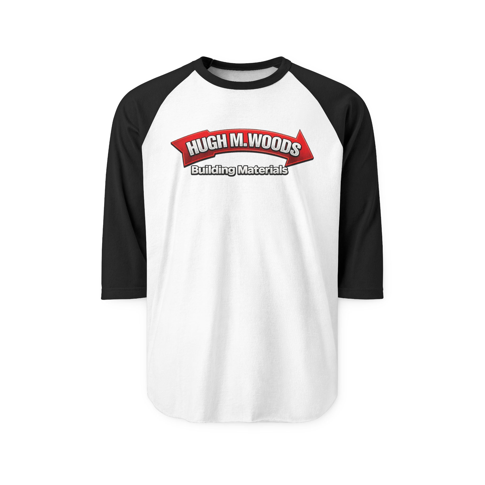 HUGH M WOODS | Retro Baseball Tee