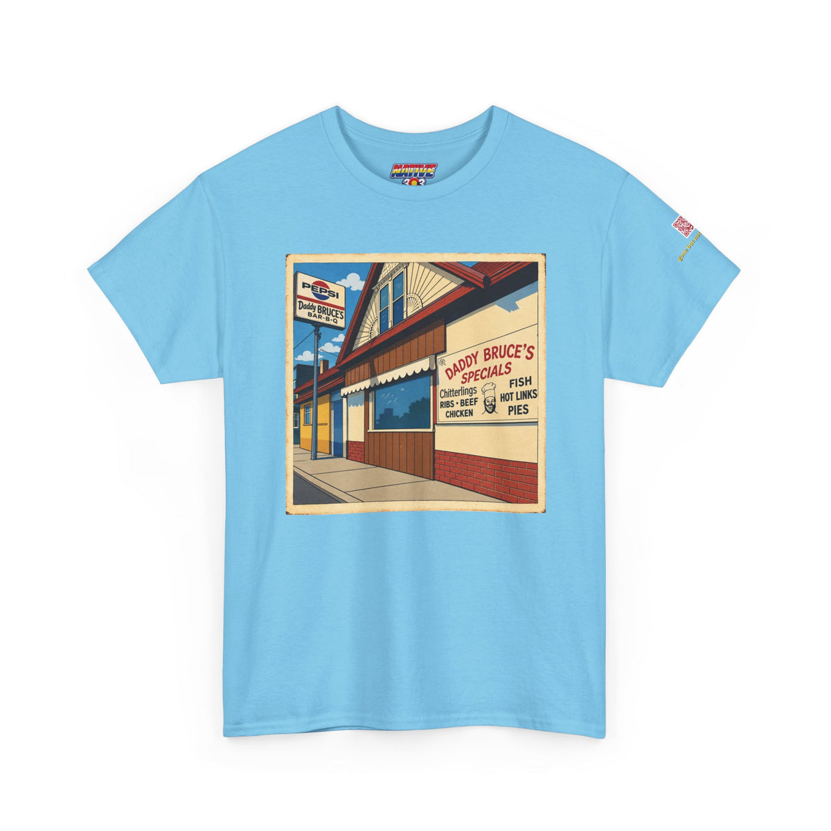 Daddy Bruce's BBQ - vintage Metro Denver gear
