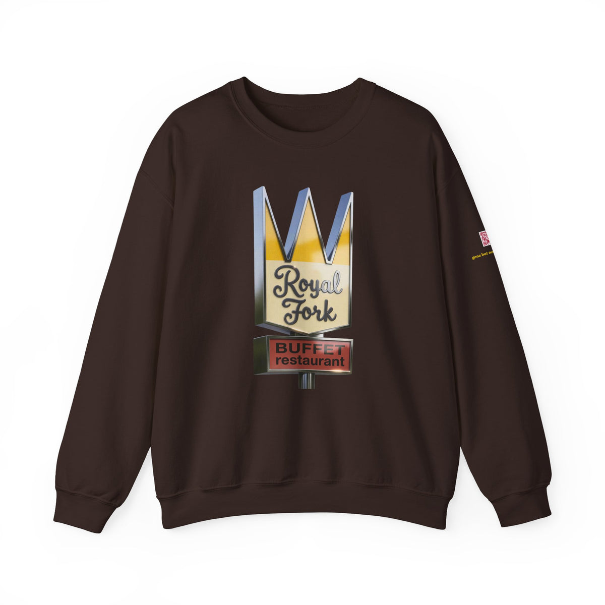 Royal Fork restaurant hi resolution digital style  | Native303 Sweatshirt