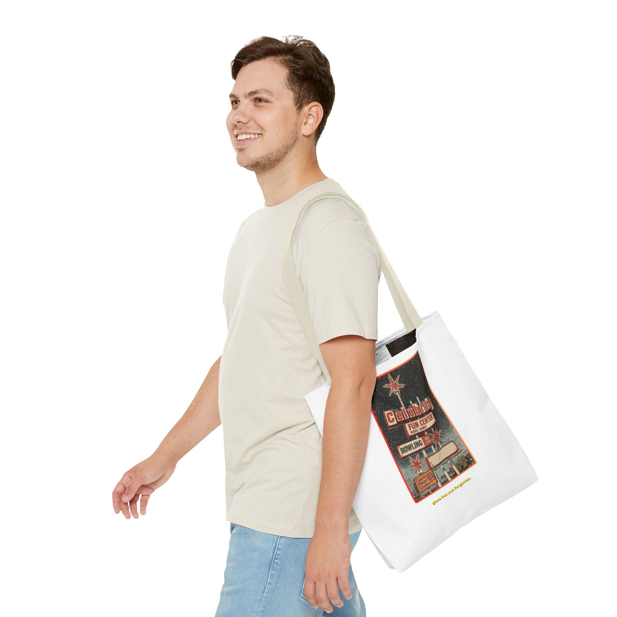 Celebrity Fun Center (pencil drawing) Tote