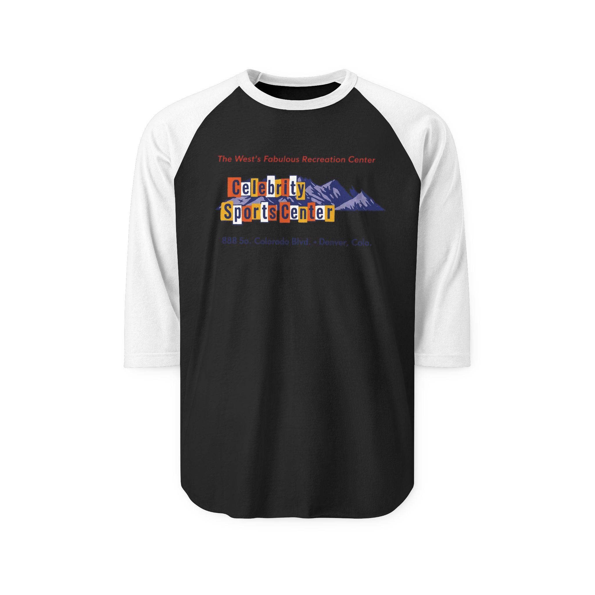 CELEBRITY SPORTS CENTER | Retro Baseball Tee