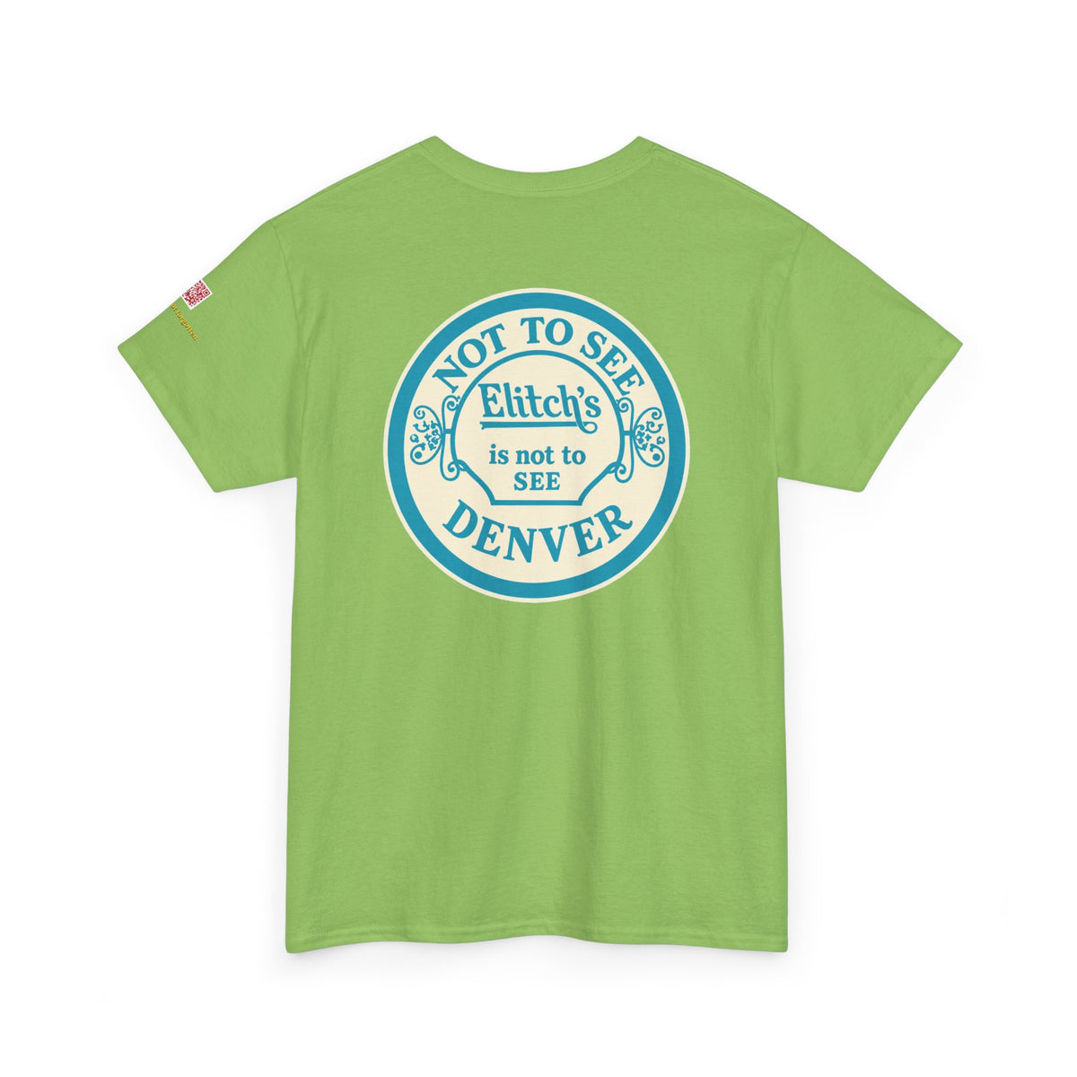 ELITCH GARDENS TURQUOISE - vintage Colorado gear