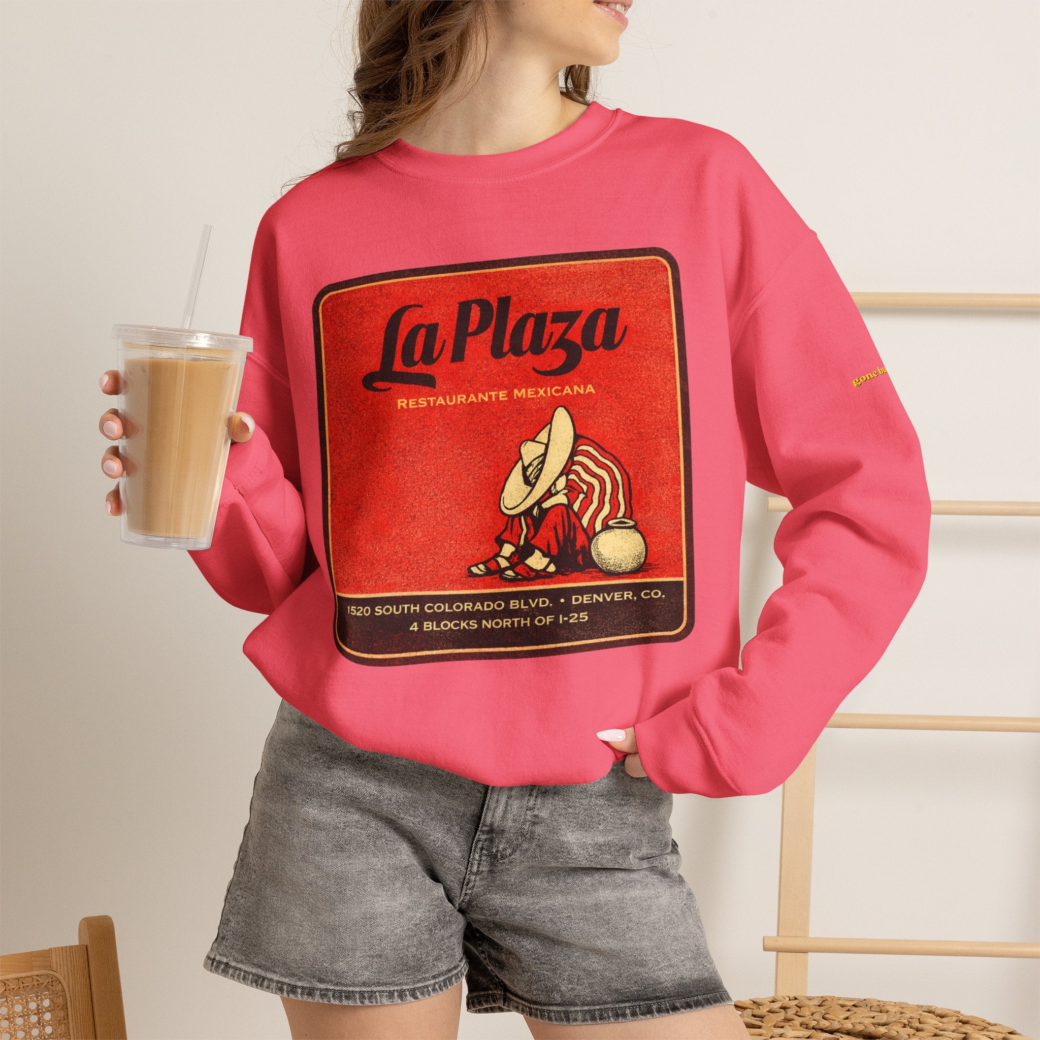 La Plaza coaster | Native303 Sweatshirt