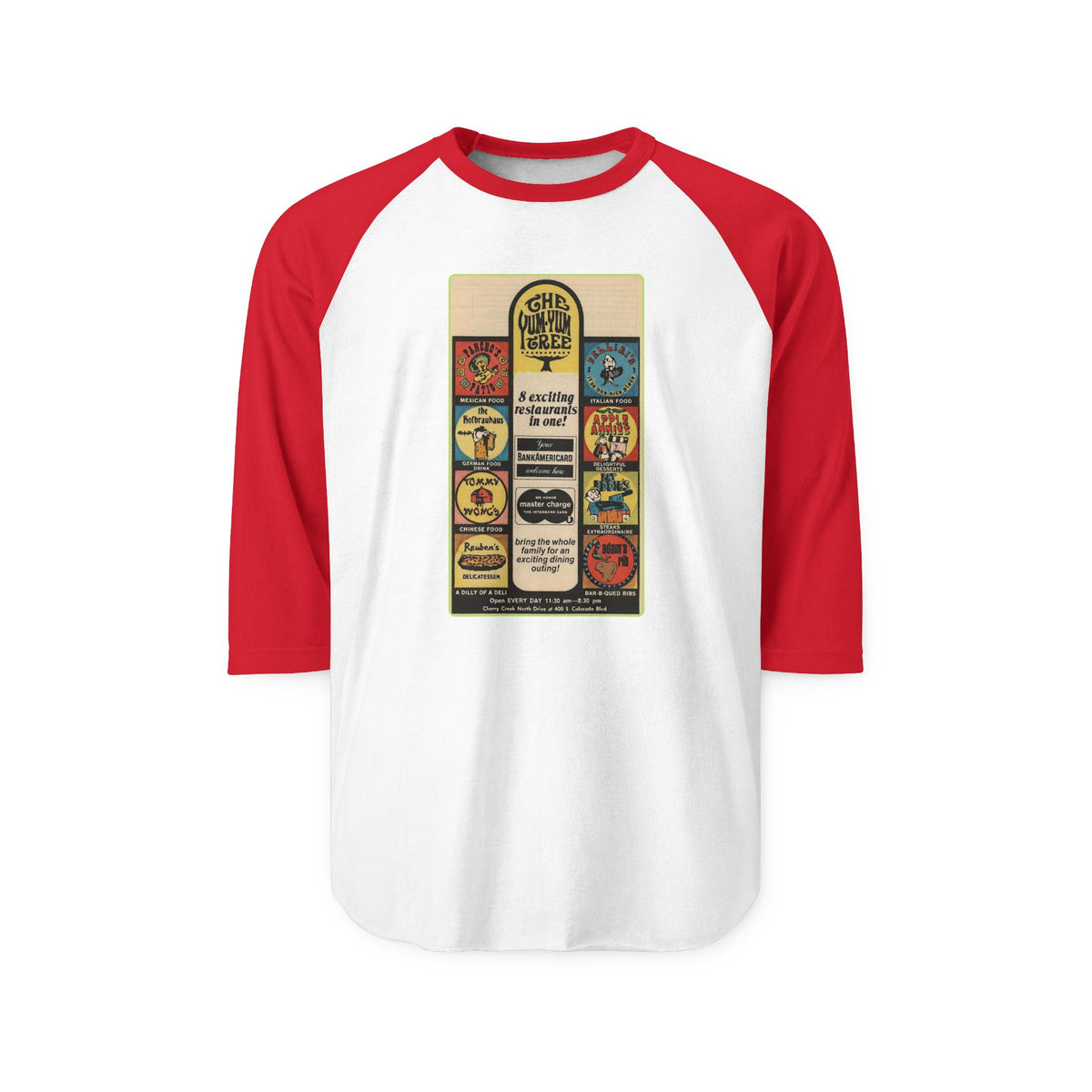 YUM YUM TREE | Retro Baseball Tee