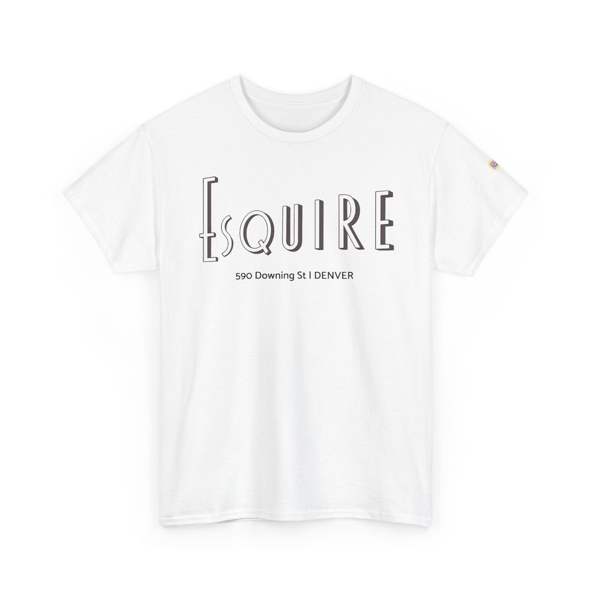 Esquire Theater logo - vintage Denver gear