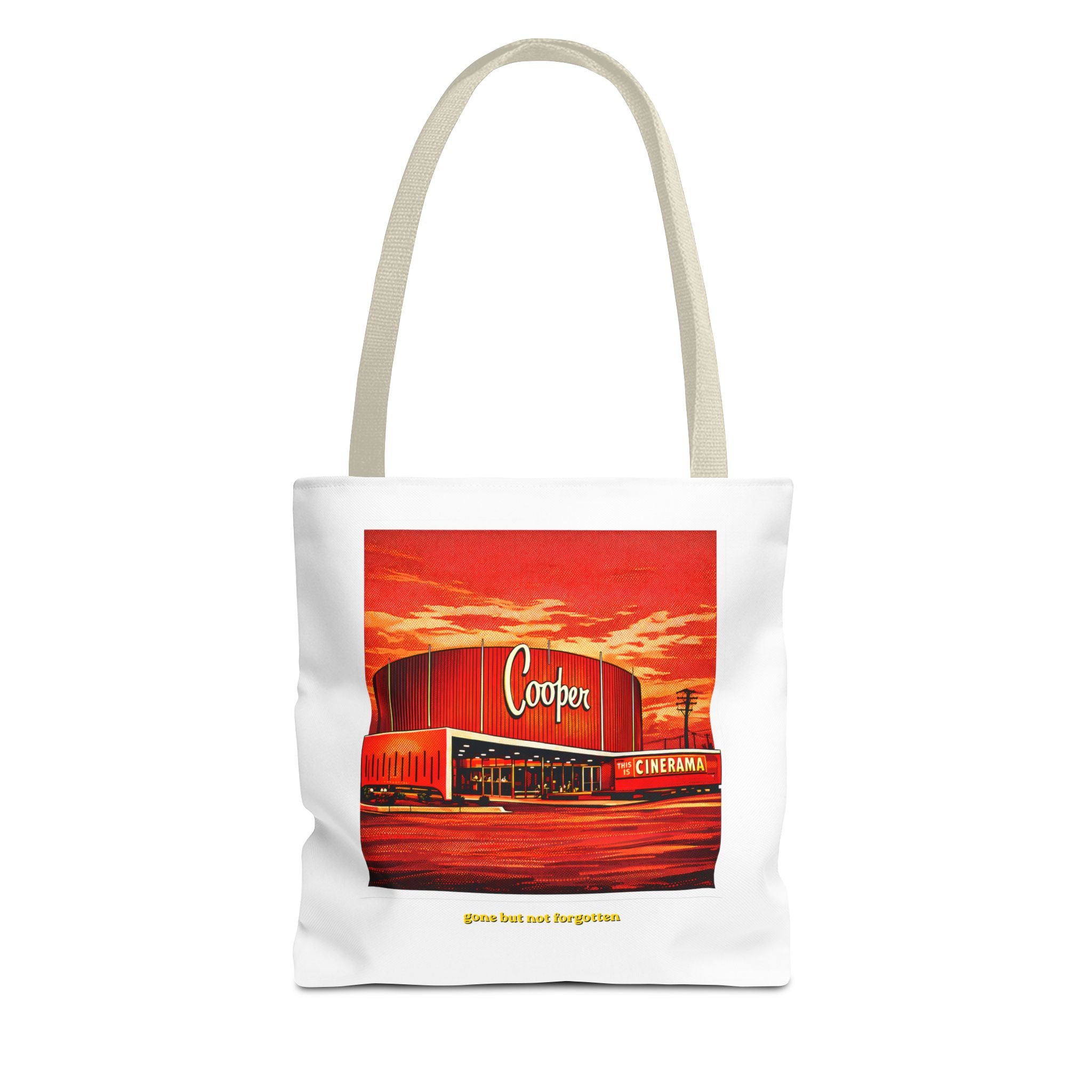Cooper Theater (comic pop style) Tote
