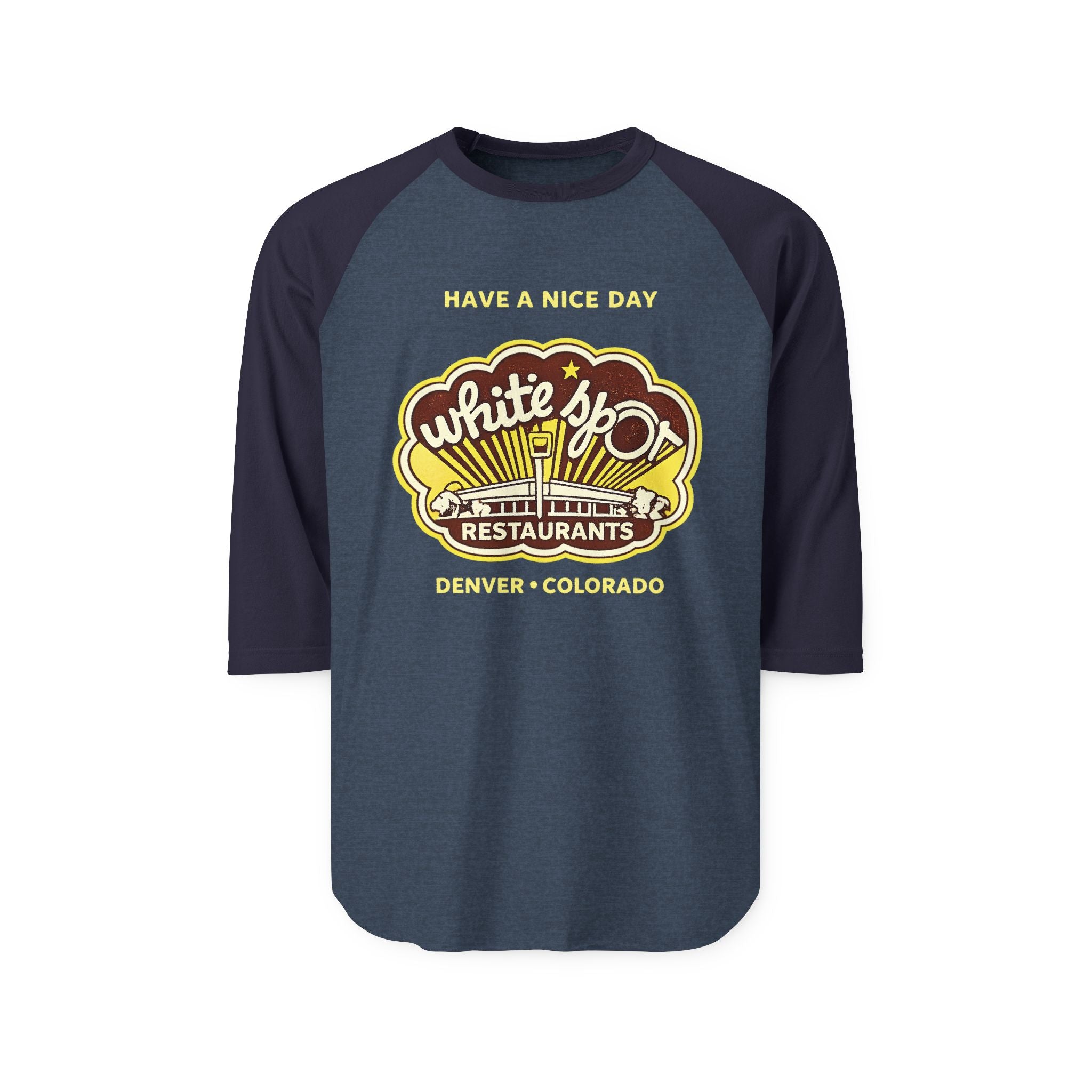 WHITE SPOT | Retro Baseball Tee