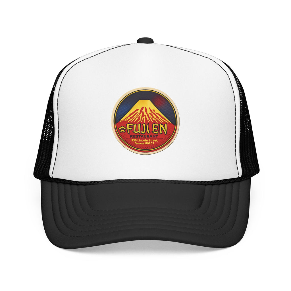 Fuji En Trucker Hat — Vintage Sailboat Foam Cap