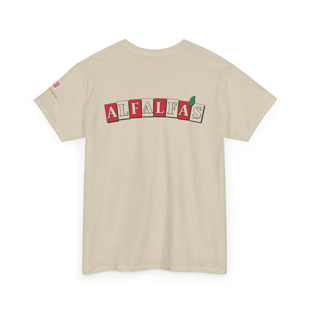 ALFALFAS logo - vintage Metro Denver gear