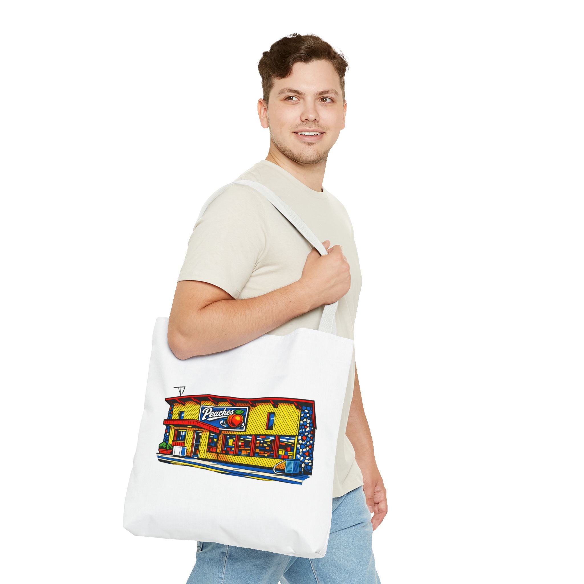 Peaches Records and Tapes (NATIVE303 colors)  in Tote