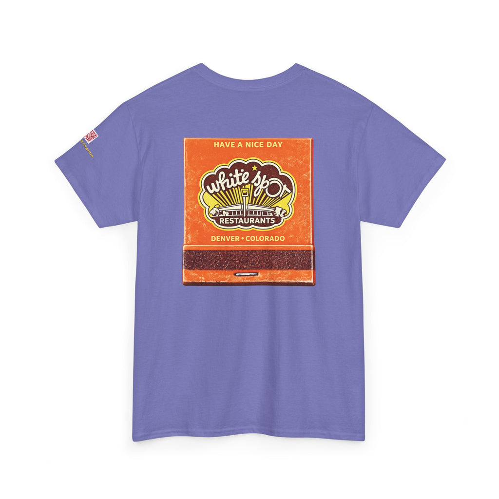 WHITE SPOT matchbook- Wear Colorado's Greatest Hits