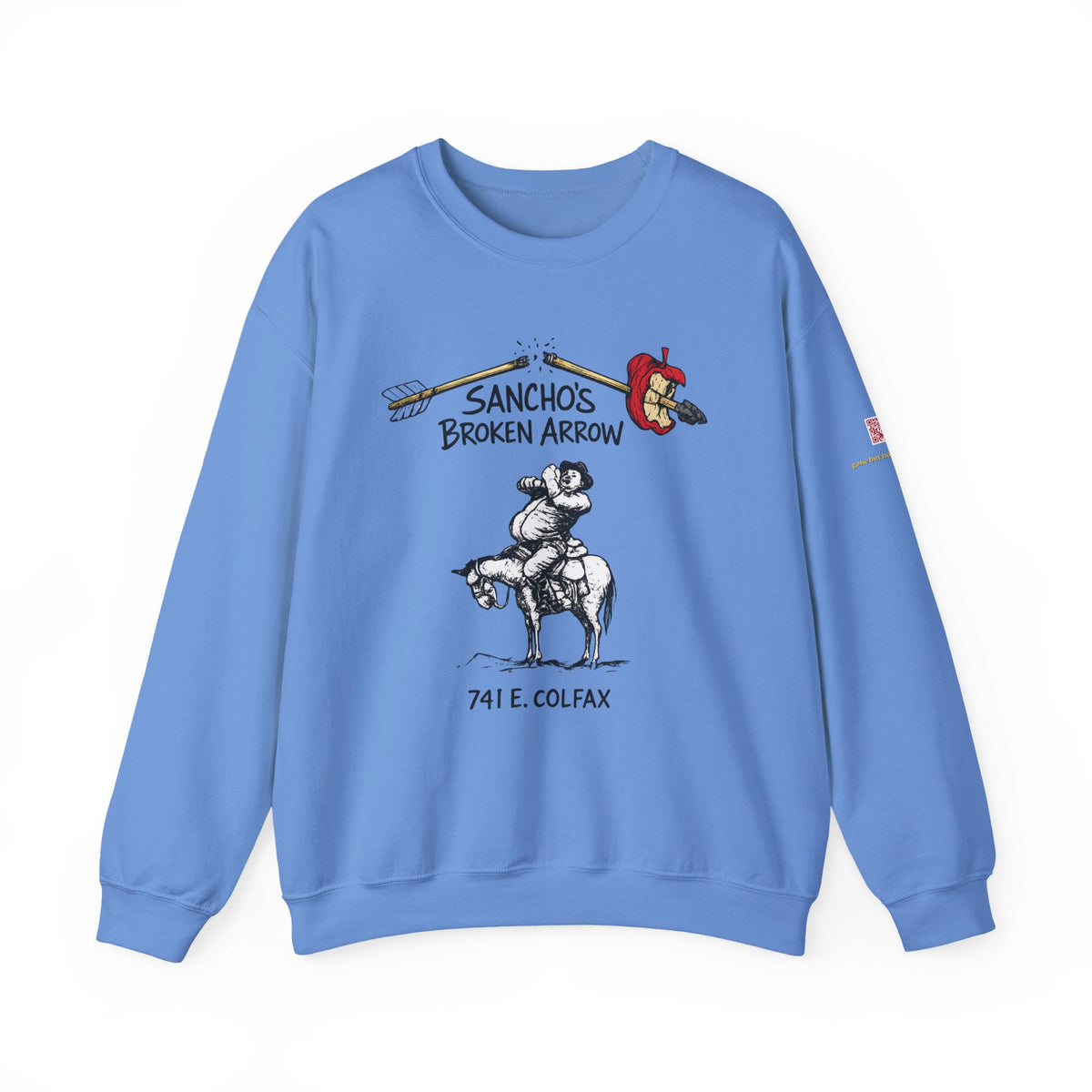 Sancho's Broken Arrow logo | Native303 Sweatshirt