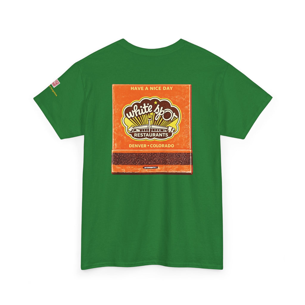 WHITE SPOT matchbook- Wear Colorado's Greatest Hits
