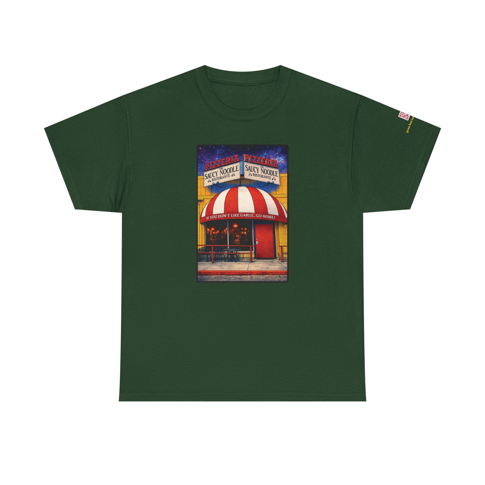 The Saucy Noodle - Garlic - vintage Denver gear