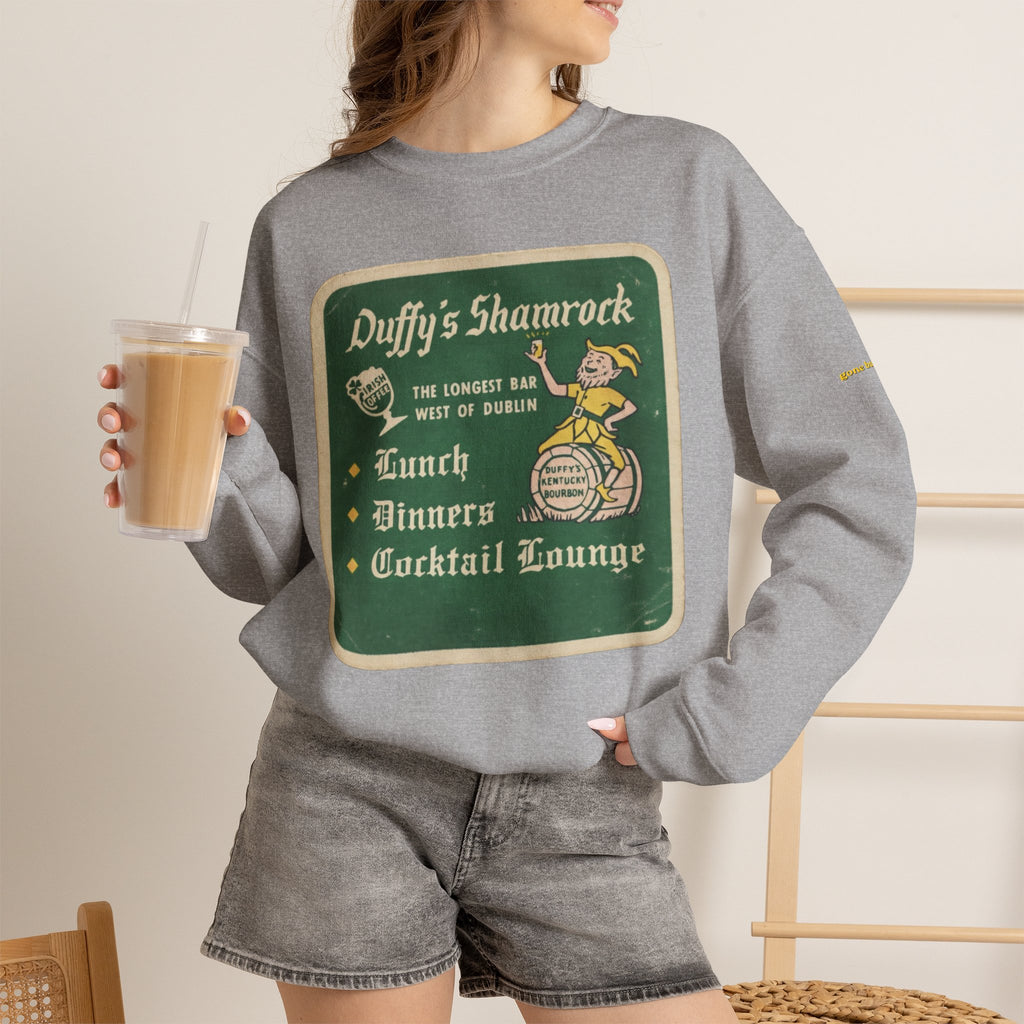 Duffys Shamrock Lounge old skool coaster | Native303 Sweatshirt