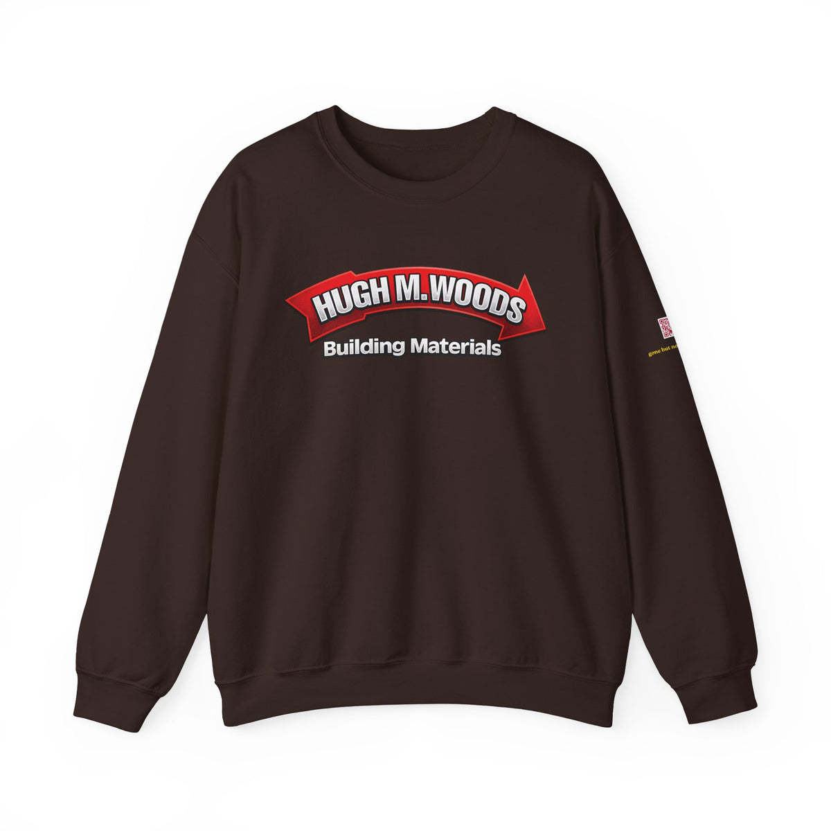 Hugh M Woods logo | Native303 Sweatshirt