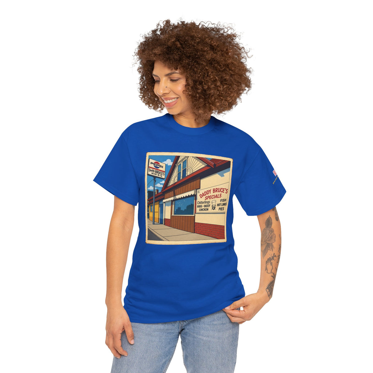 Daddy Bruce's BBQ - vintage Metro Denver gear