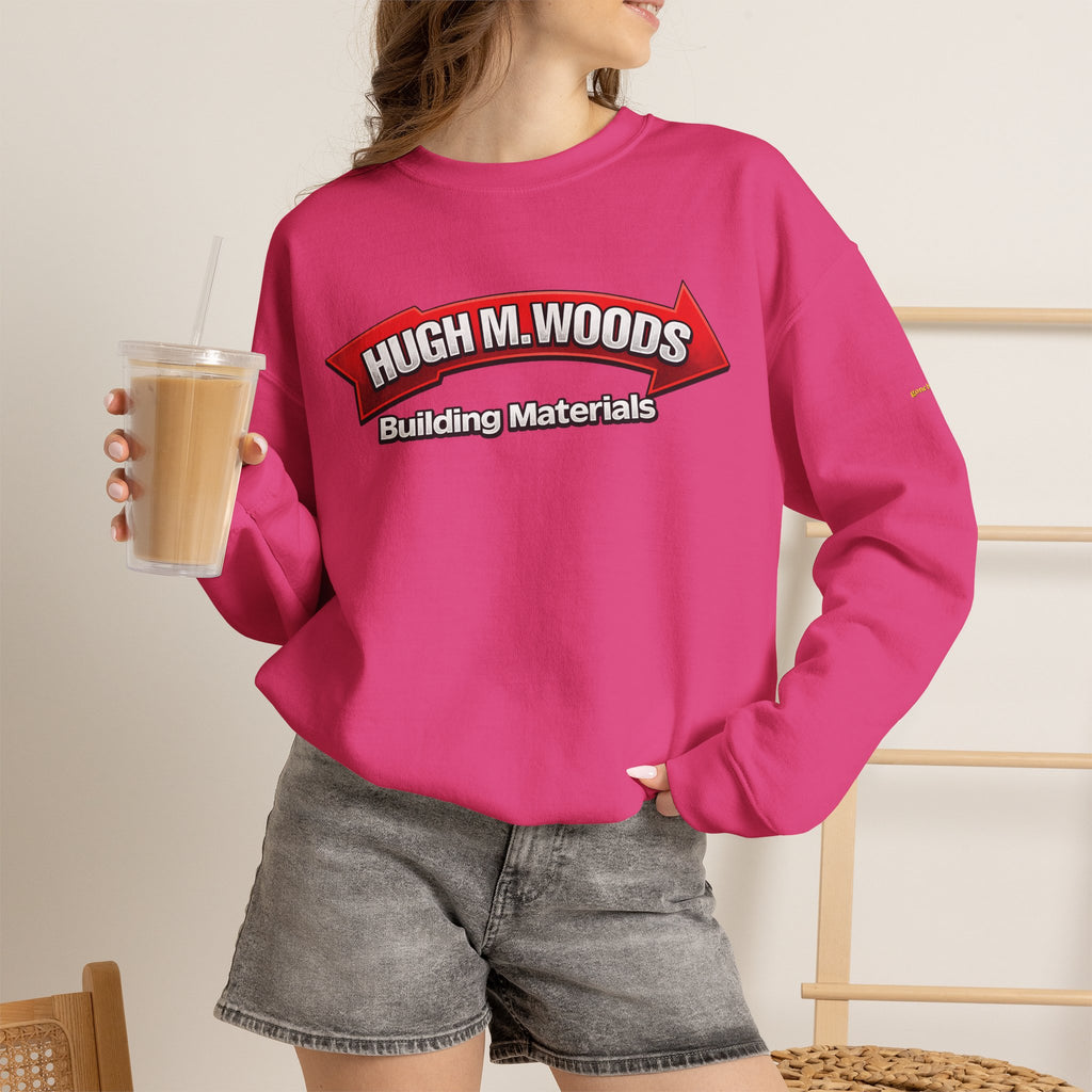 Hugh M Woods logo | Native303 Sweatshirt