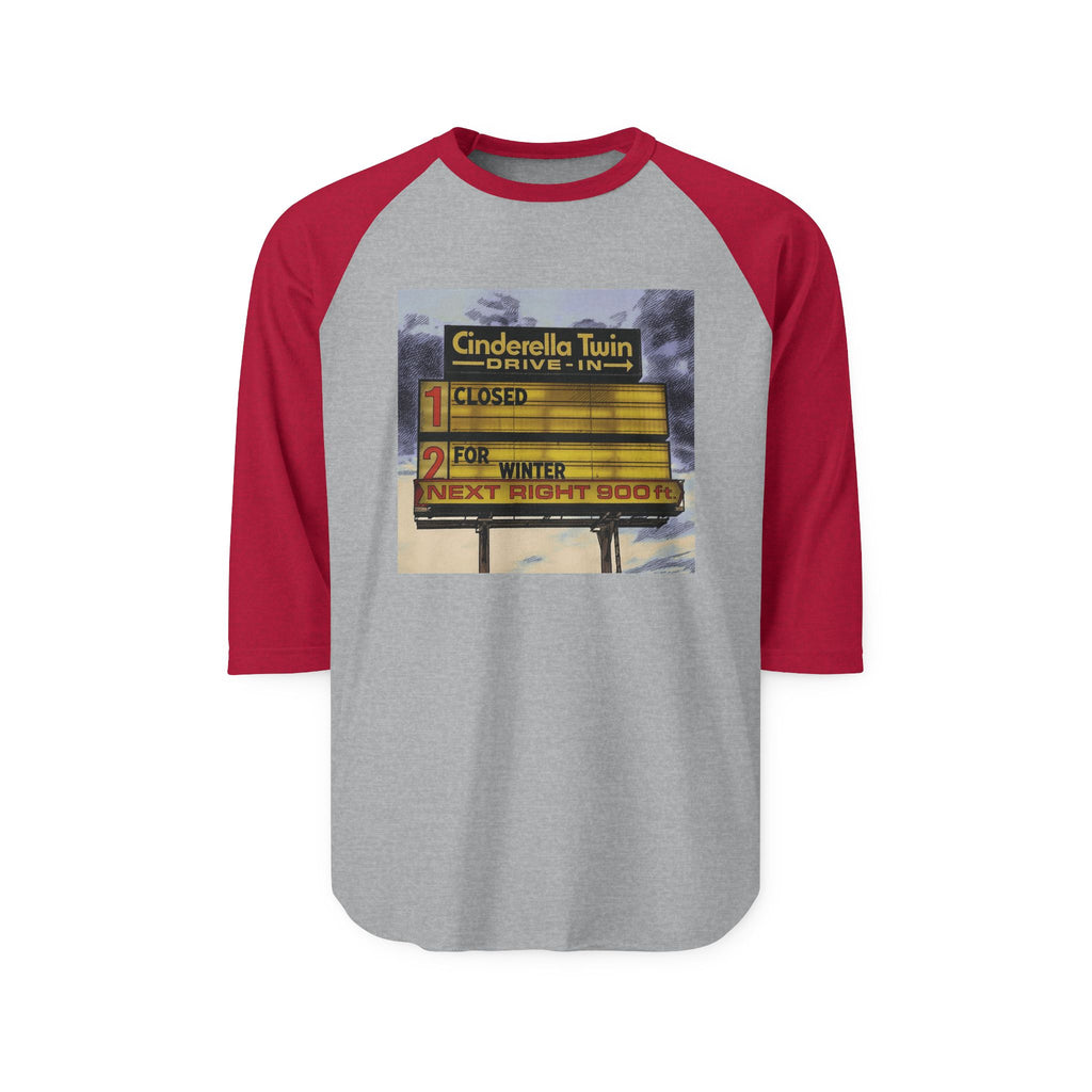 CINDERELLA TWIN DRIVE IN | Retro Baseball Tee