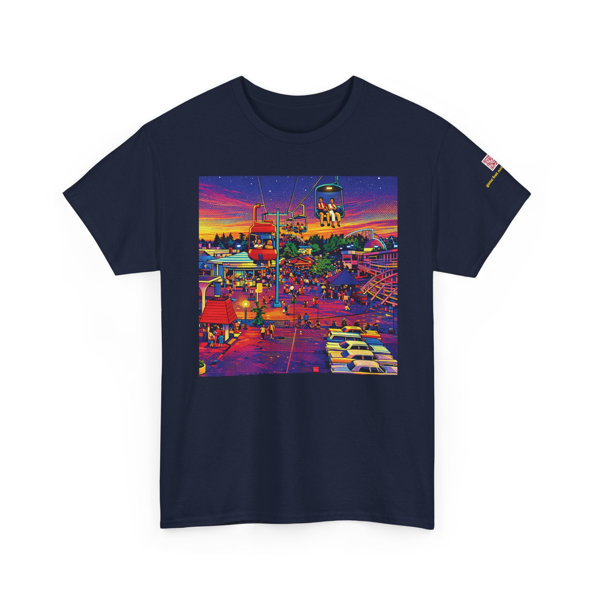 Elitchs neon pop art - vintage Denver gear