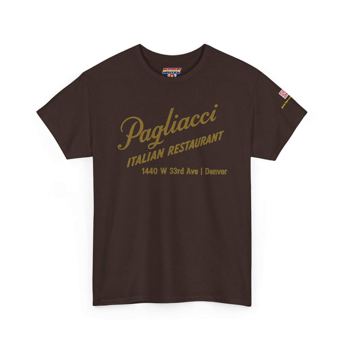 Pagliacci Italian restaurant - vintage Denver gear