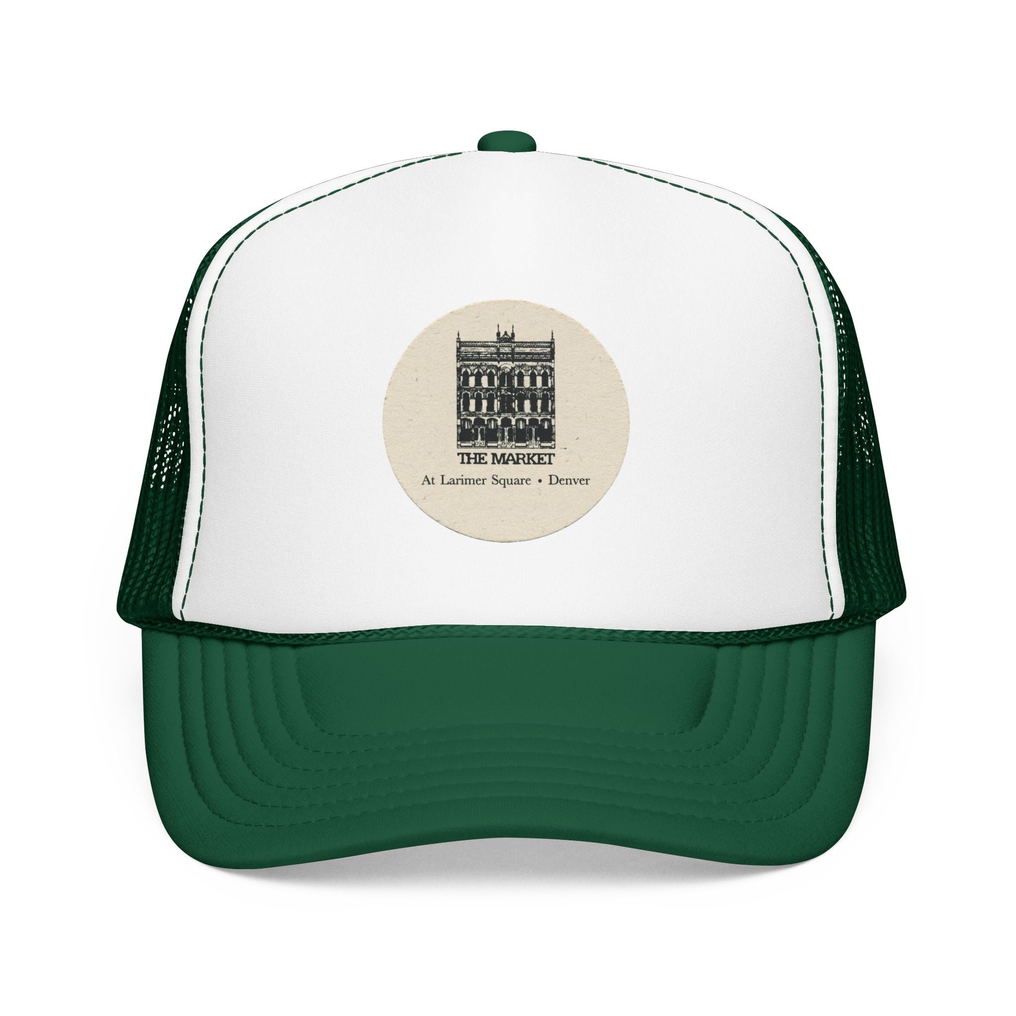 Market - Larimer Square Trucker Hat — Vintage Sailboat Foam Cap