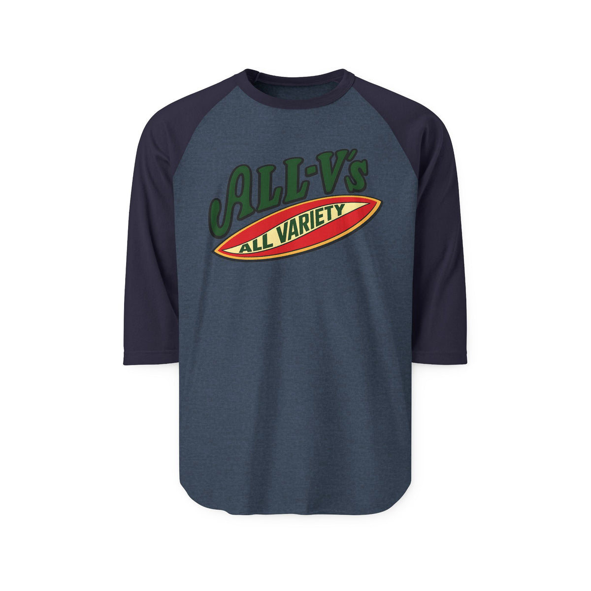 ALL-Vs LOGO | vintage Denver Retro Baseball Tee