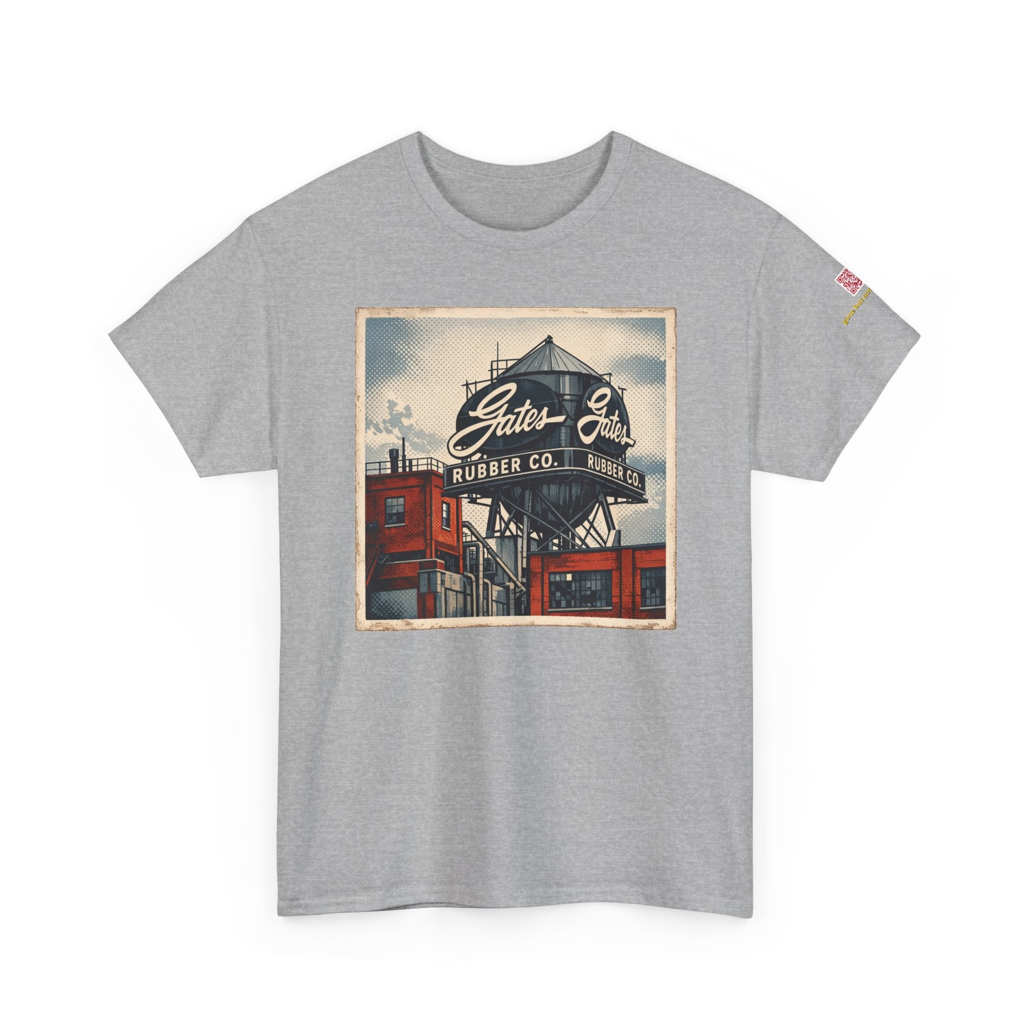 Gates Rubber Company water tower - vintage Denver gear