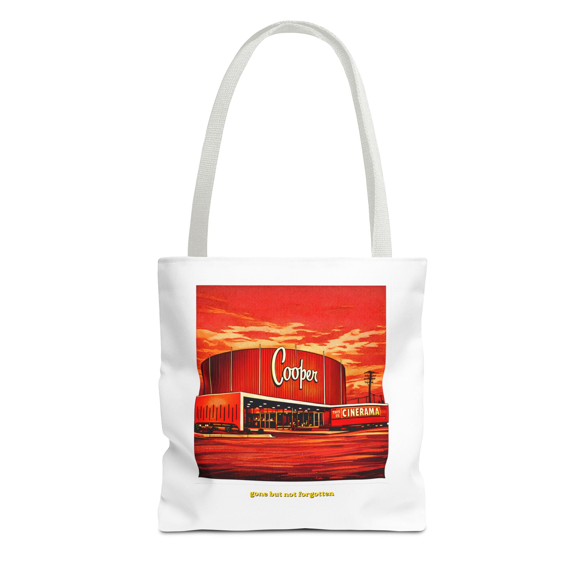 Cooper Theater (comic pop style) Tote