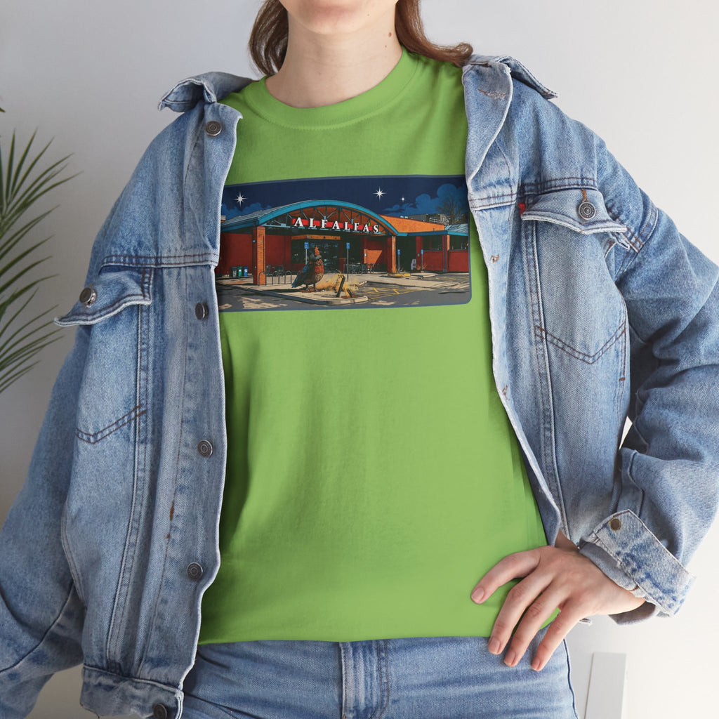 Alfalfa's Grocery Store night scene - vintage Metro Denver gear