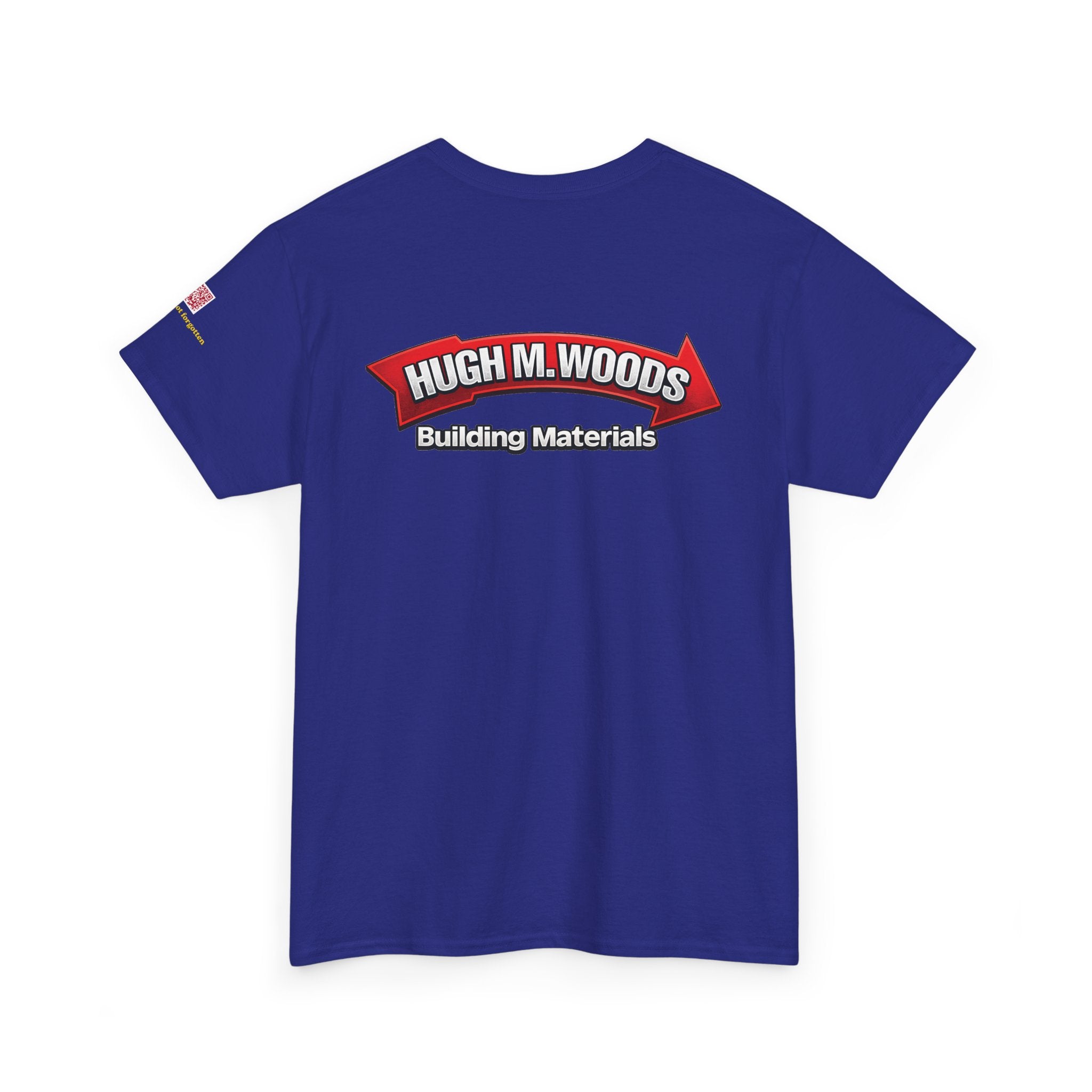 HUGH M WOODS logo - vintage Metro Denver gear