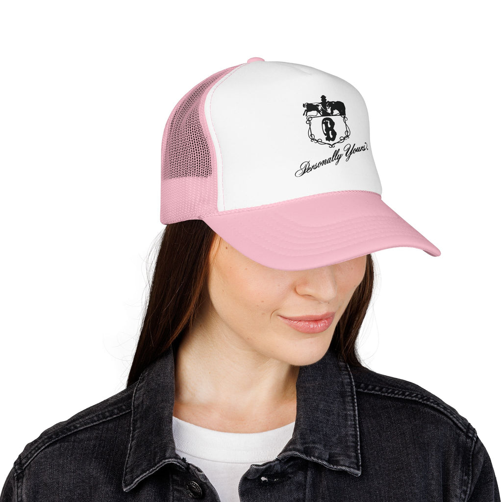 Broker Restaurant Trucker Hat — Vintage Sailboat Foam Cap