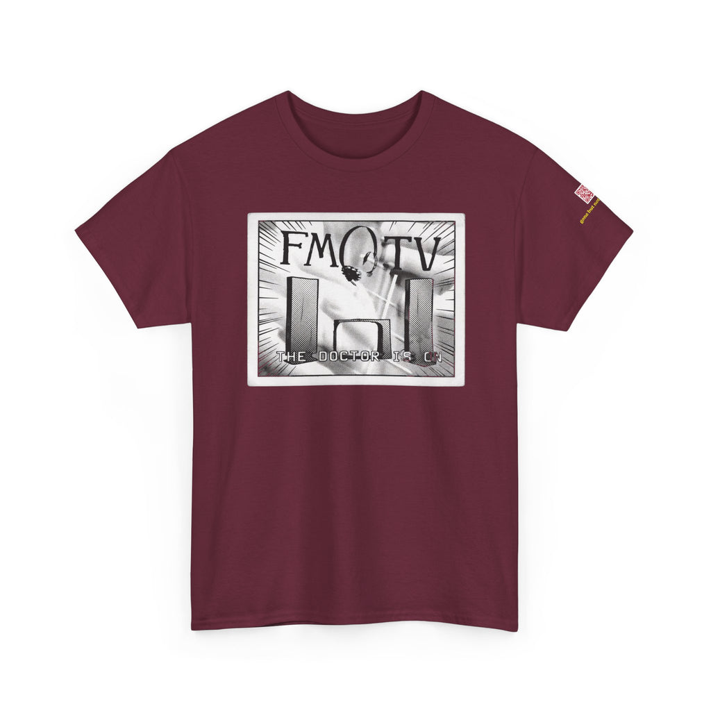 FM/TV (B/W comic style) - vintage Denver gear