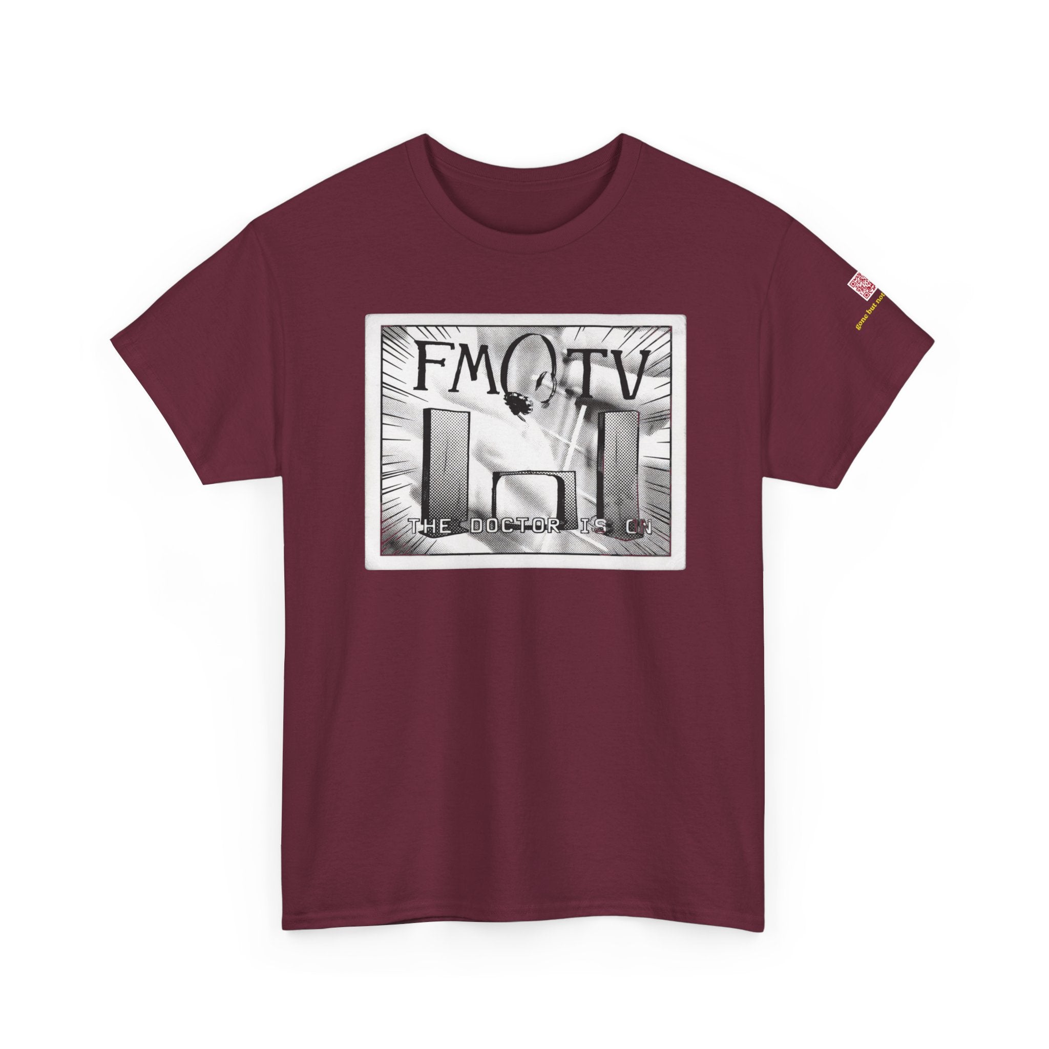 FM/TV (B/W comic style) - vintage Denver gear